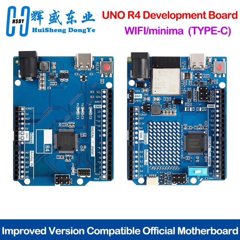 UN-O R.4 minima TYPE-C WIFI Development Board Module Improved Version Compatible Official Motherboard For Arduino