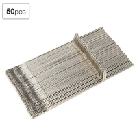 50Pcs Knitting Machine Reed Needle Metal Replacement Kits for Brother KR260 SK151