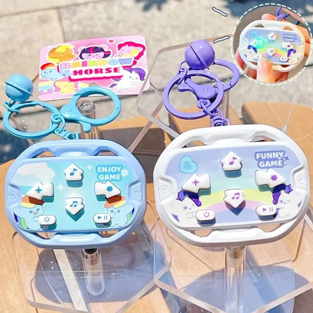 Cartoon PVC Ice Cream Keychain Toys Gift Dolls Pendant Hanging Ornament Bag Charms