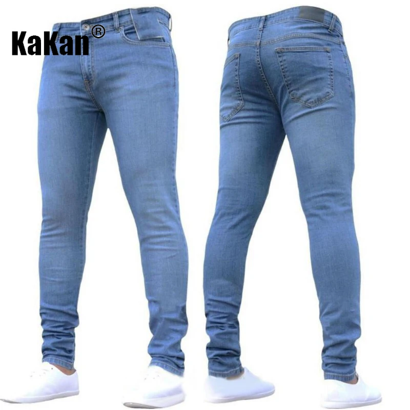 Kakan - Celana Pendek Ketat Pria Baru, Jeans, Celana Pensil Fashion Y2k, Jeans Panjang, Jeans Man Brand
