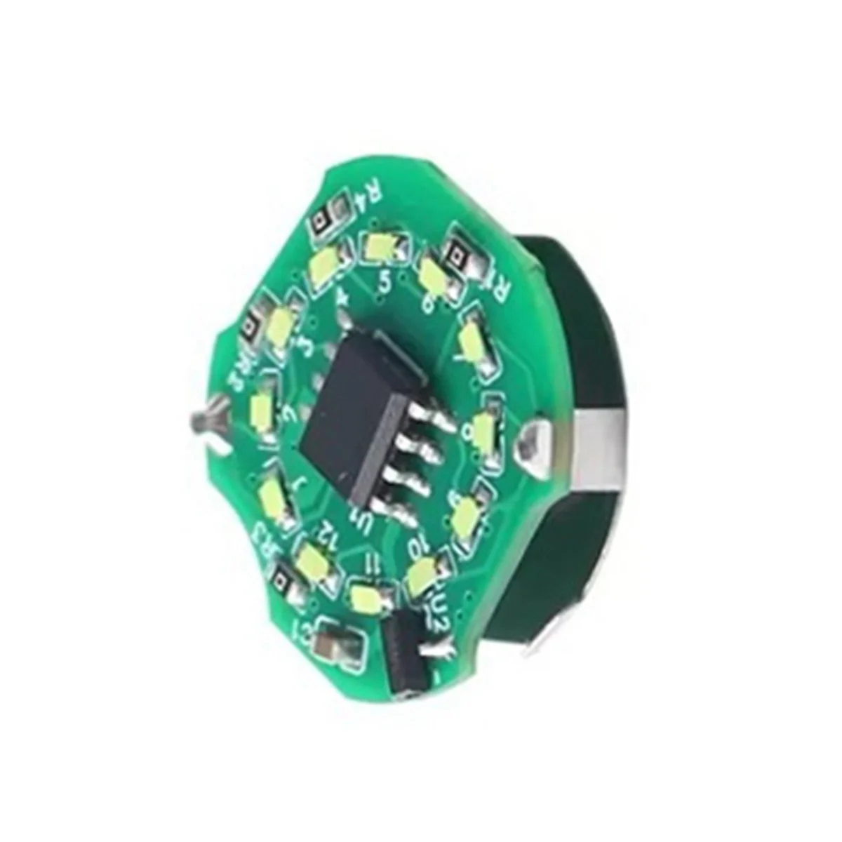 BFYLE untuk Bambu Lab Bentuk Cincin Lampu LED dengan Kontrol Magnetik DIY Bagian Model Cetak 3D untuk Bambu Voron AD5M K1 Kobra