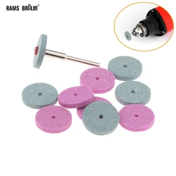 10 pcs T-shaped Mini Abrasive Wheel for Electric Air Die Grinder Tool