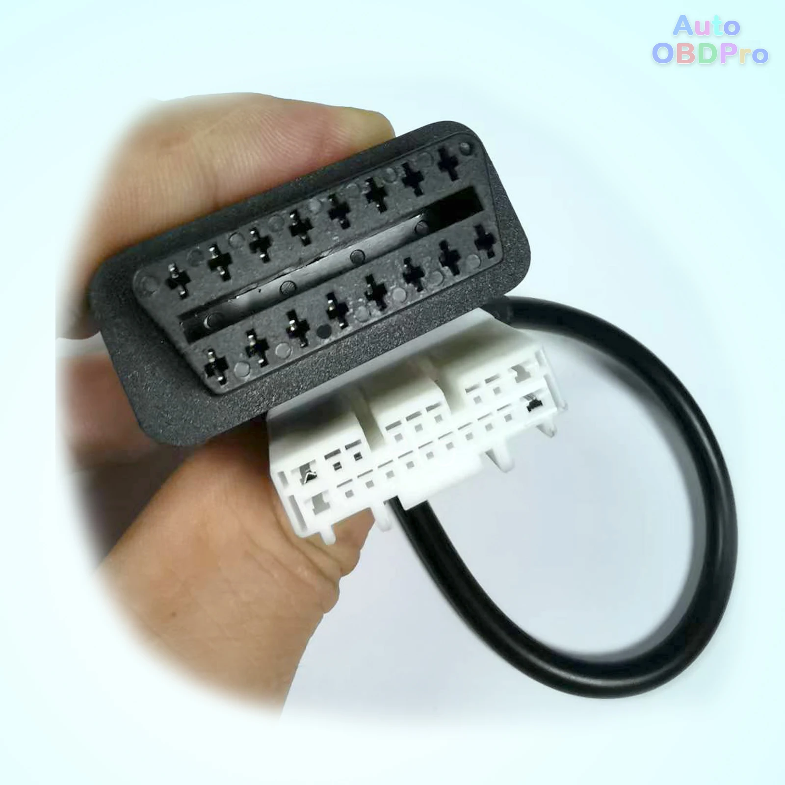 

20-контактный диагностический кабель для модели S/X OBD, адаптер для Tesla 20-контактный на 16-контактный разъем «папа-мама»