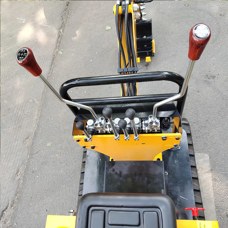 Mini escavatore di fabbrica personalizzato Macchine per escavazione economiche Prezzi cinesi per escavatori cingolati da 0,8 tonnellate