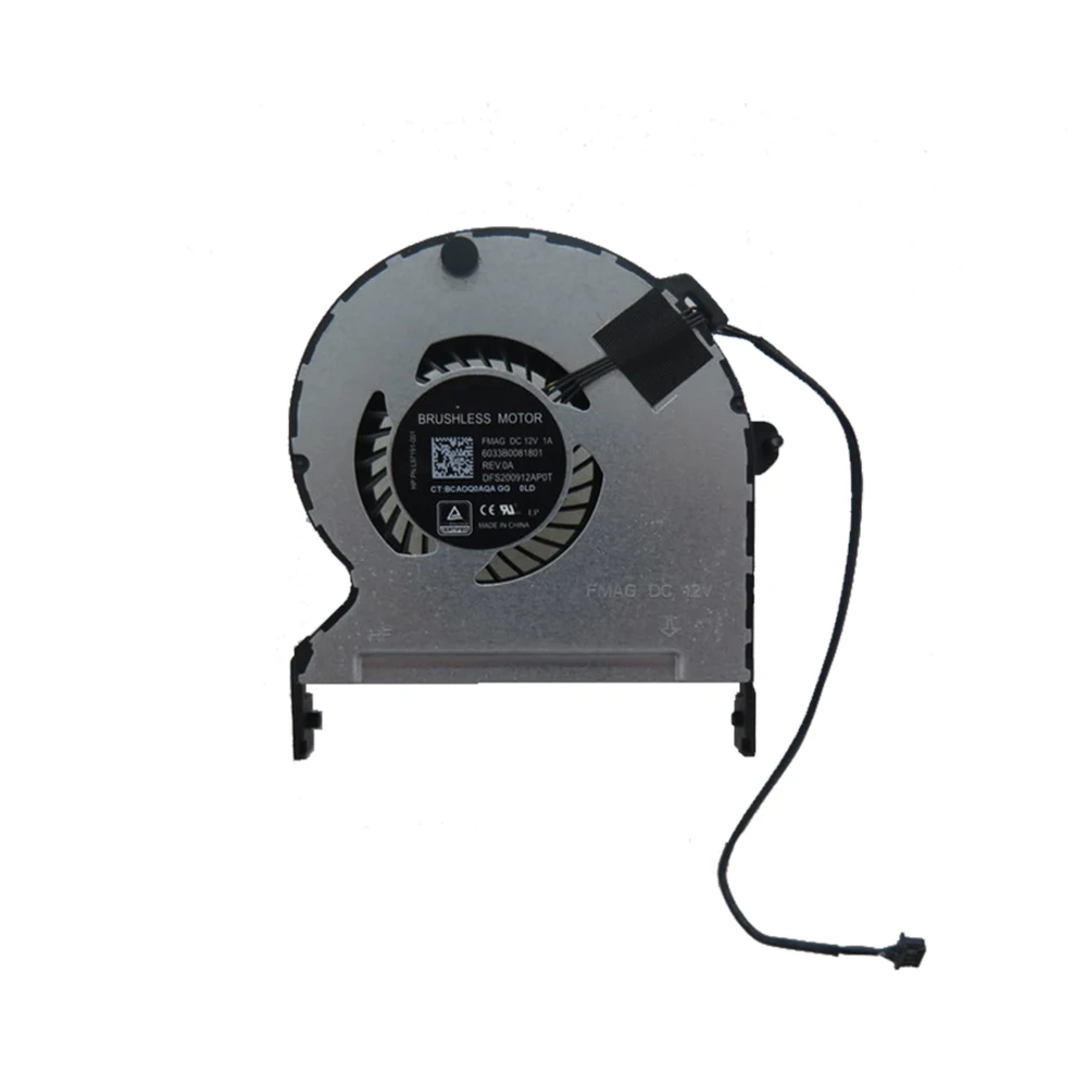 

Охлаждающий вентилятор для рабочей станции HP Z2 Mini G5 DFS200912AP0T-FMAG 6033B0081801 BCAOQ0AQA DC12V 1A тонкий