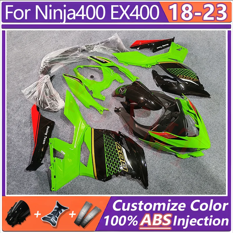 Motorcycles Fairings for Ninja400 EX400 2018 2019 2020 2021 2022 2023 Moto Mold Fairing Kit Ninja EX ZX 400 18-23 Bodyframe Case