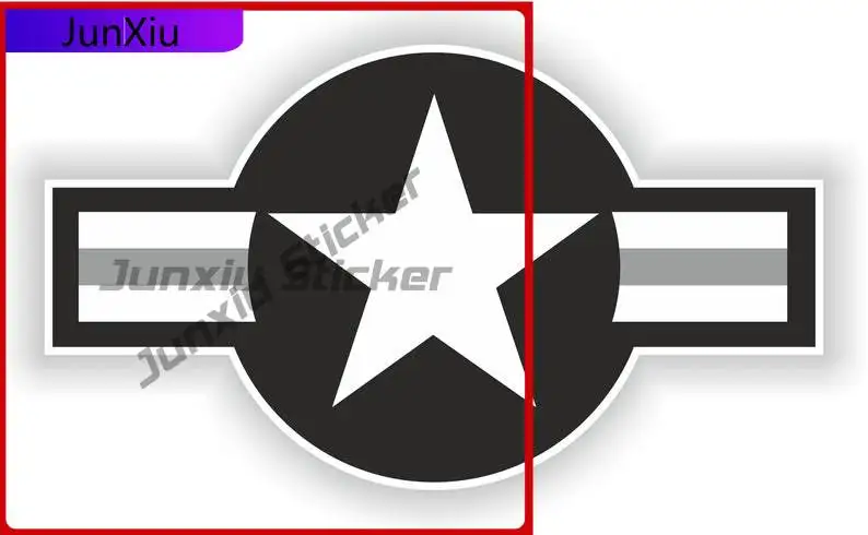 

US Airstar Black Funny Helmet Cute Truck Motorcycle Fade Resistant Car Styling Vinyl Decal For Car Truck SUV Window Bumper