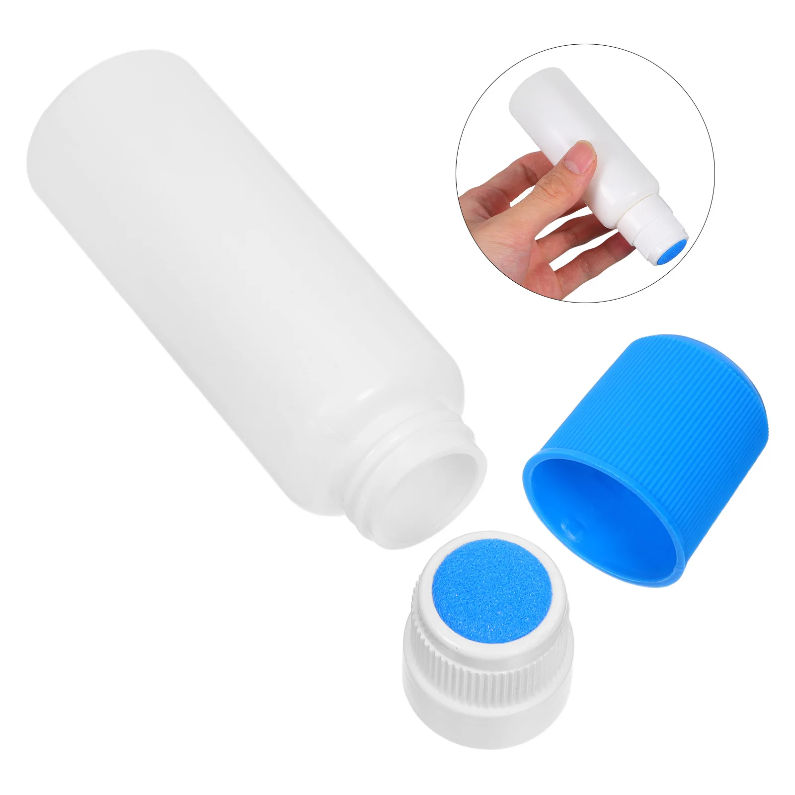 

10pcs Sponge Tip Applicator Bottle 65Ml Refillable Plastic Dispenser For Essential Oils Medication Lotions Perfume Paint Liquid