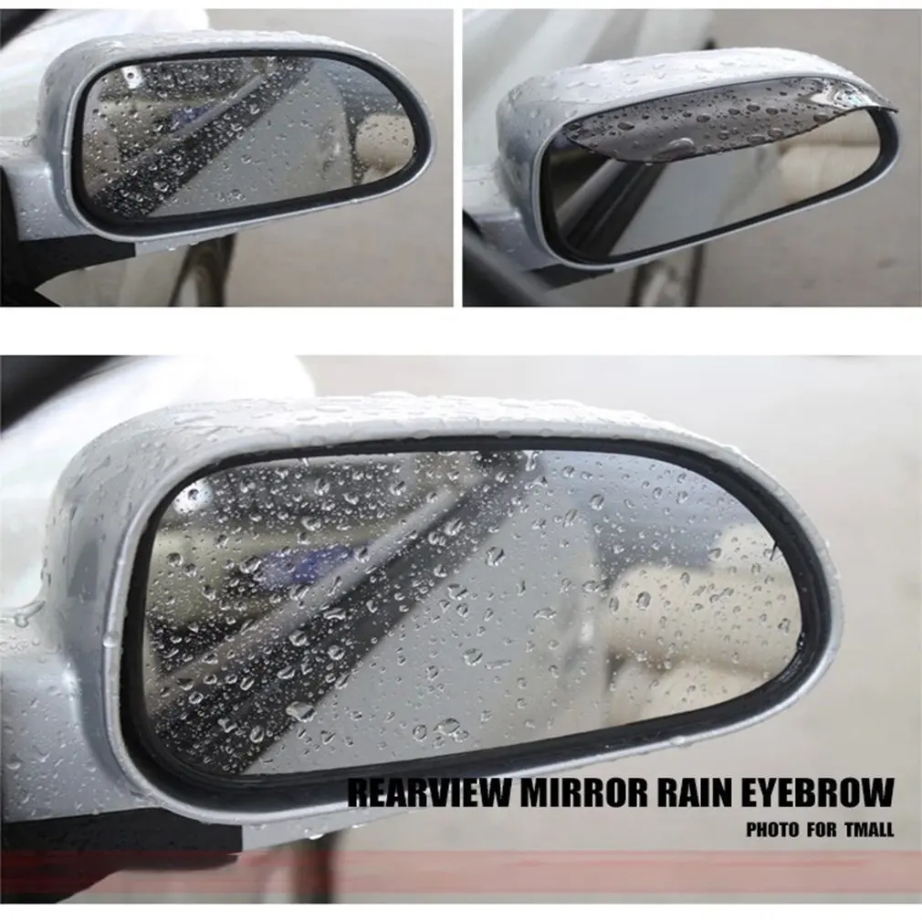Car Rearview Mirror Rain Eyebrow Protector Rainproof Sheets Rear Mirror Sun Visor Car Mirror Side Rain Shield for Car Accessorie