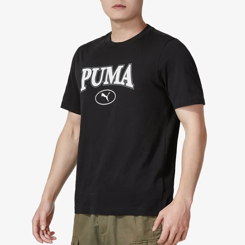 

PUMA Genuine 2023 Summer Men's Breathable Round Neck Sports T-Shirt 679596-01