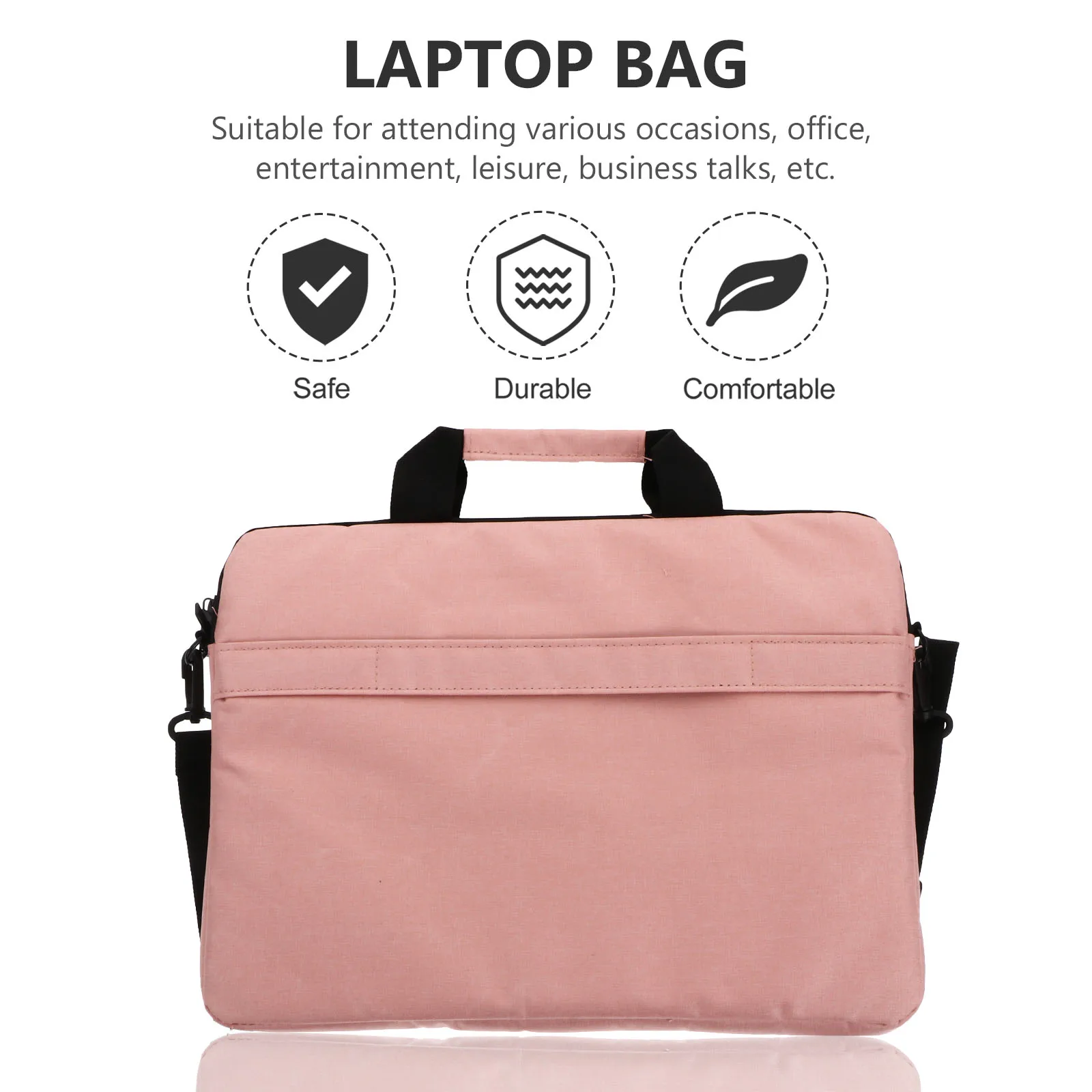

1Pcs Laptop Bag Protective Sleeve Case Anti-Fall Wear Resistant Organizer Storage Pouch Portable Carrying Bag