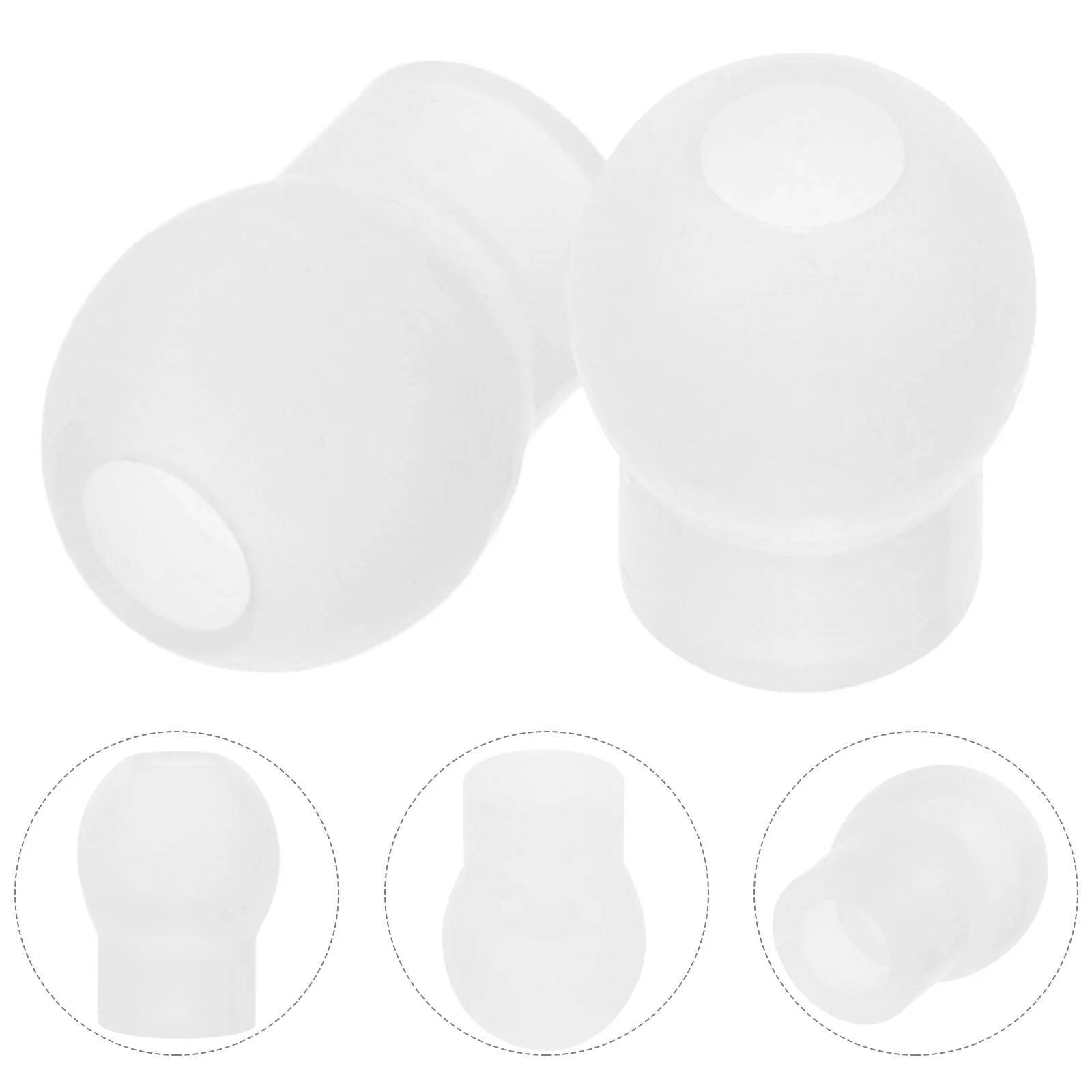 

Stethoscope Earplugs Spare Parts Earbuds Replacement Component Silicone Ear-tips