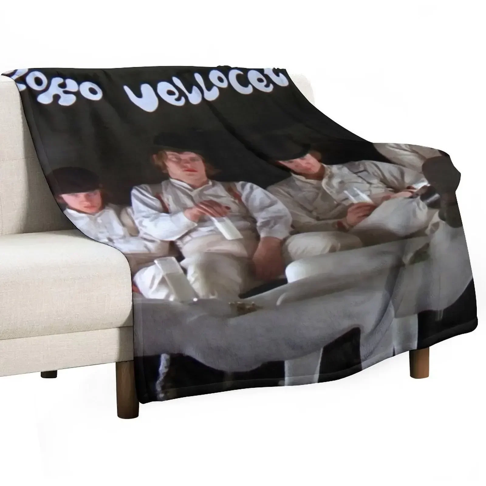 

Moloko Vellocet Throw Blanket halloween For Sofa Thin Polar Bed Blankets