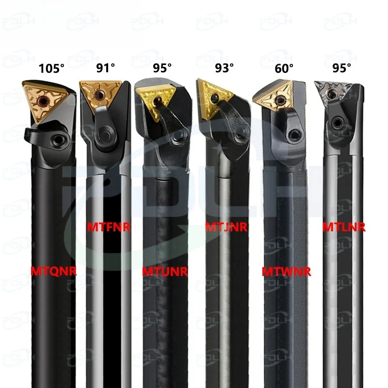 MTFNR MTJNR MTQNR MTUNR MTWNR Internal Boring Bar M-Type CNC Tool Holder for TNMG1604 Inserts Alloy Steel Lathe Boring