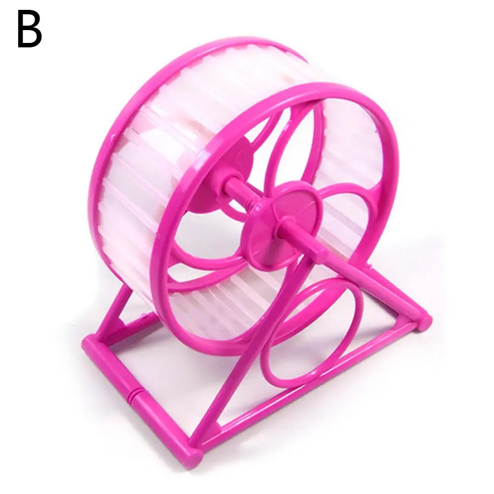 Roda de exercício transparente para animais de estimação pequenos de hamster, rodas giratórias multiuso para hamsters, gerbils e ouriços t8x6