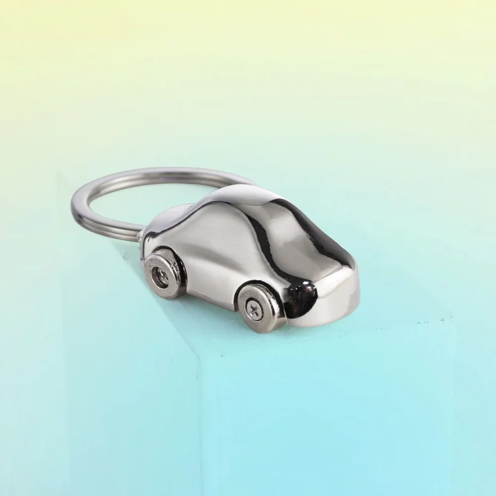 Rennwagen-Schlüsselanhänger aus Metall, kreatives, realistisches Rennwagen- und Hochgeschwindigkeitszug-Modell, Anhänger, personalisiertes Geschenk für Männer und Frauen – Detail 4