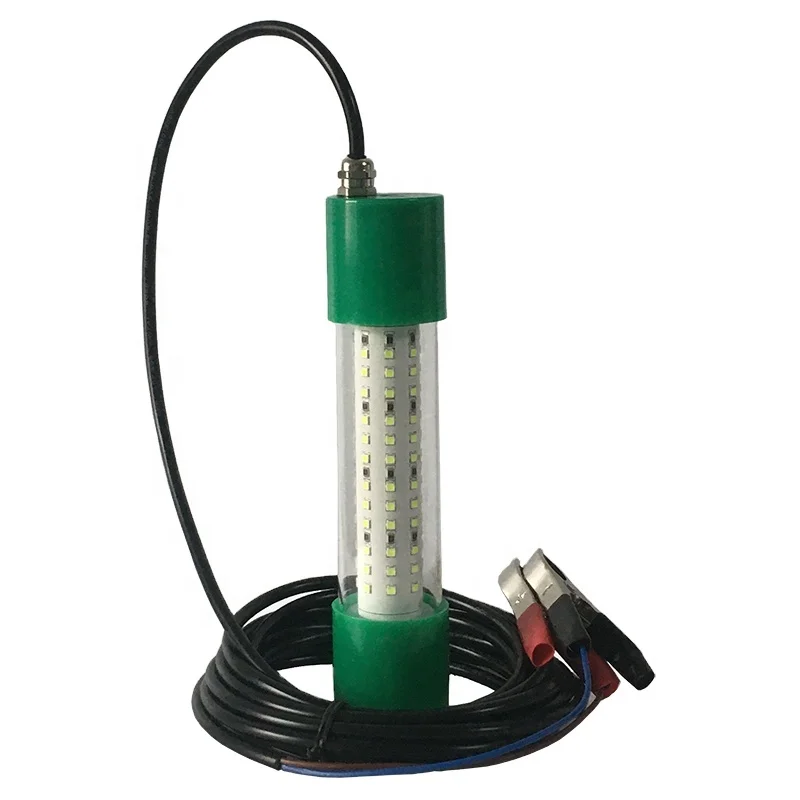 80W 100W DC12V Squid Led Light IP68 Aluminum High Power LED Fish Attracting Bait Submersible Underwater Fishing Light