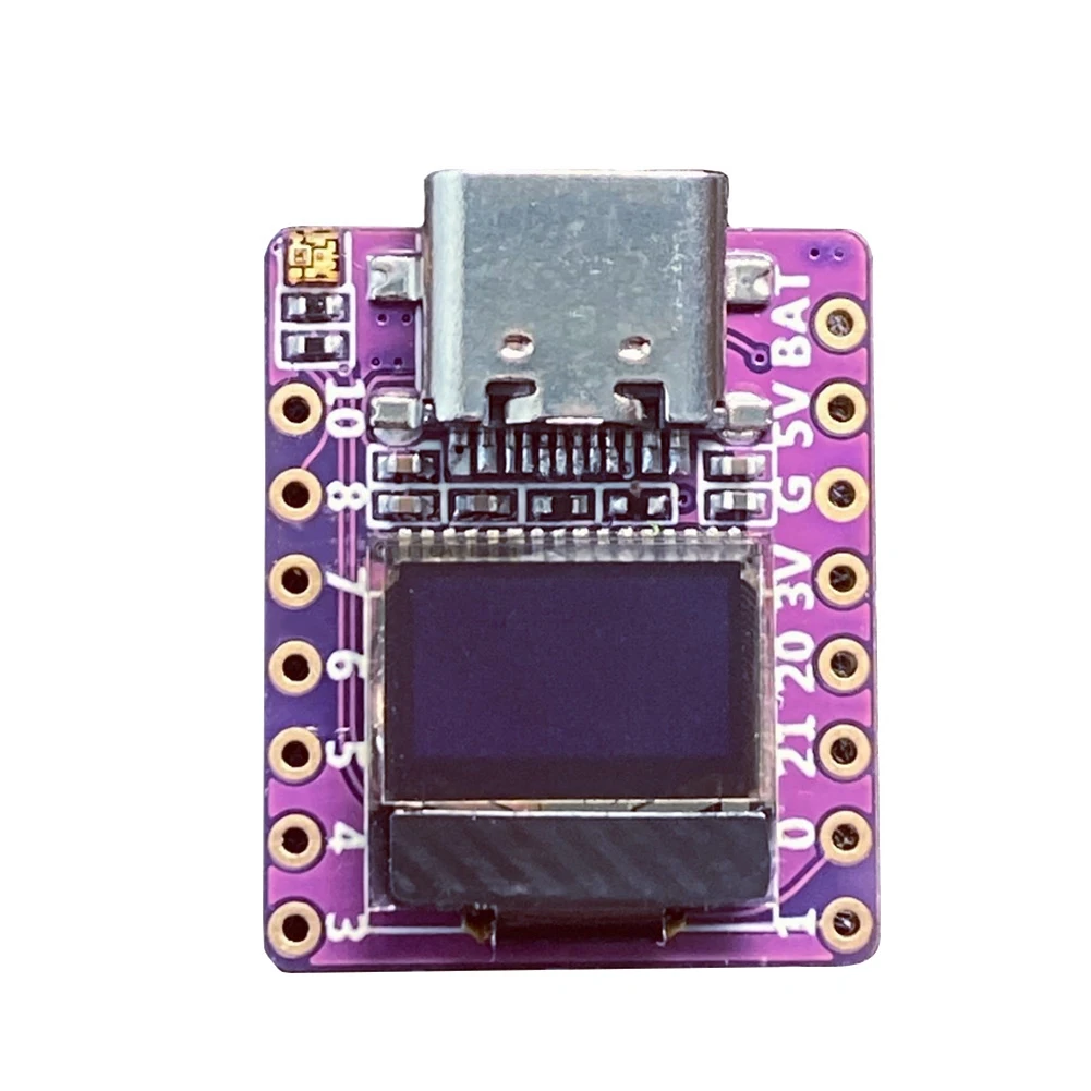 ESP32 C3 Development Board with 0.42 Inch LCD RISC-V Bluetooth Supports for Arduino Microprython Expansion Board