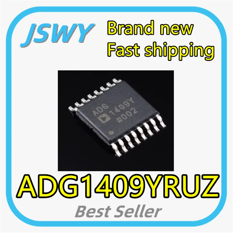 (1/20 piece) ADG1409YRUZ ADG1409YRU ADG1409 Analog Switch/Multiplexer TSSOP-16 Brand New Original Electronics Fast Shipping