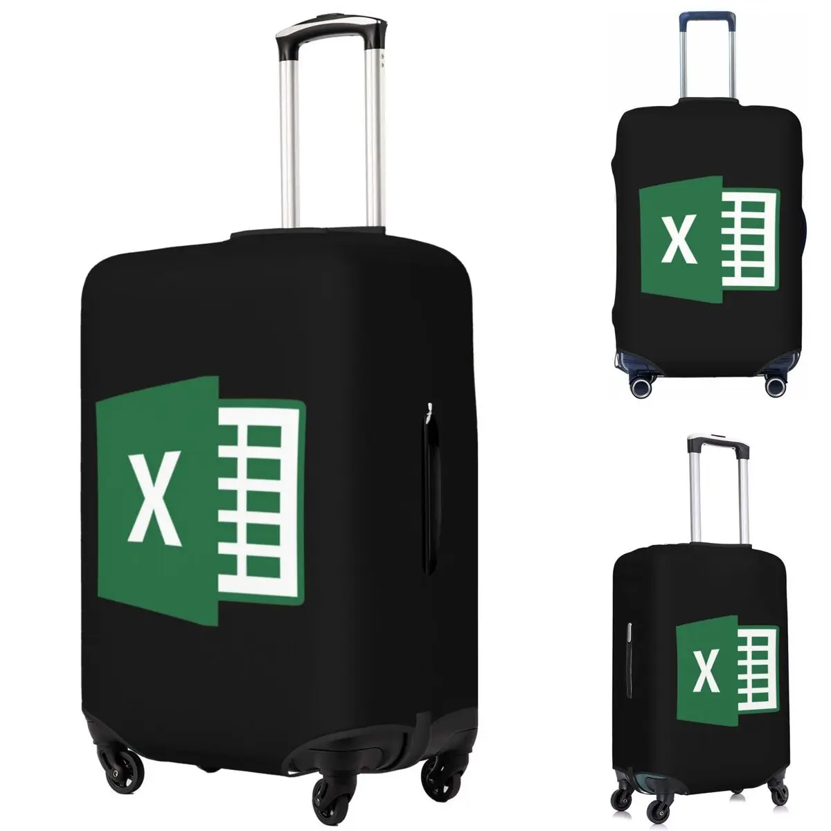 

Excel Suitcase Cover Protection Elastic Trip Luggage Protector Covers for 18-32 Inch