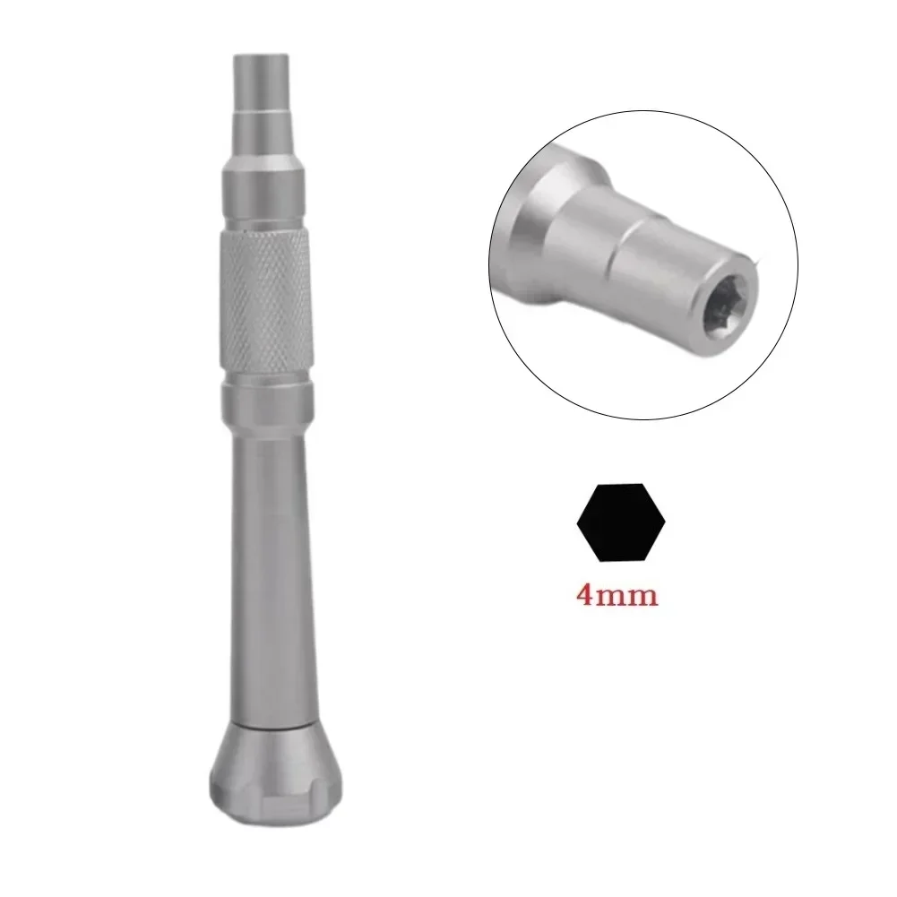 1pc Precision Magnetic Screwdriver Handle Holder Socket Driver Bit Adapter For 4mm Hexagon Bayonet Bit Repair Hand Tools