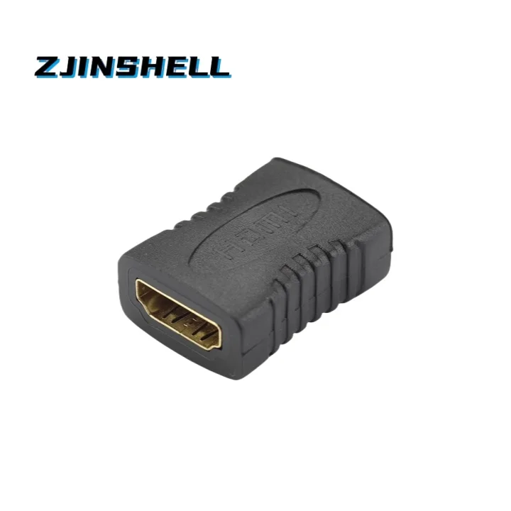 2pcs HDMI Female to Female Adapter Coupler Connector Converter For HDTV 1080P HDMI Adapter 1.4 Direct connection