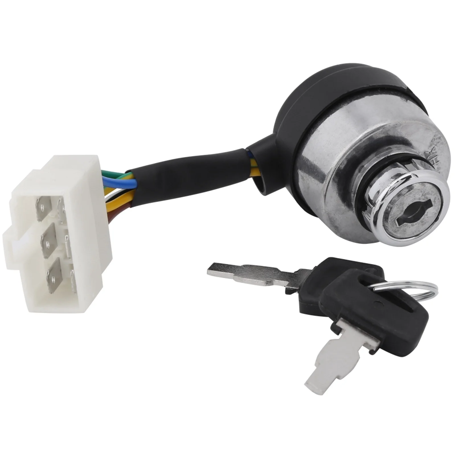 6 Wire Ignition Start Key Switch For 2.5-6.5KW 188F Gas Generator