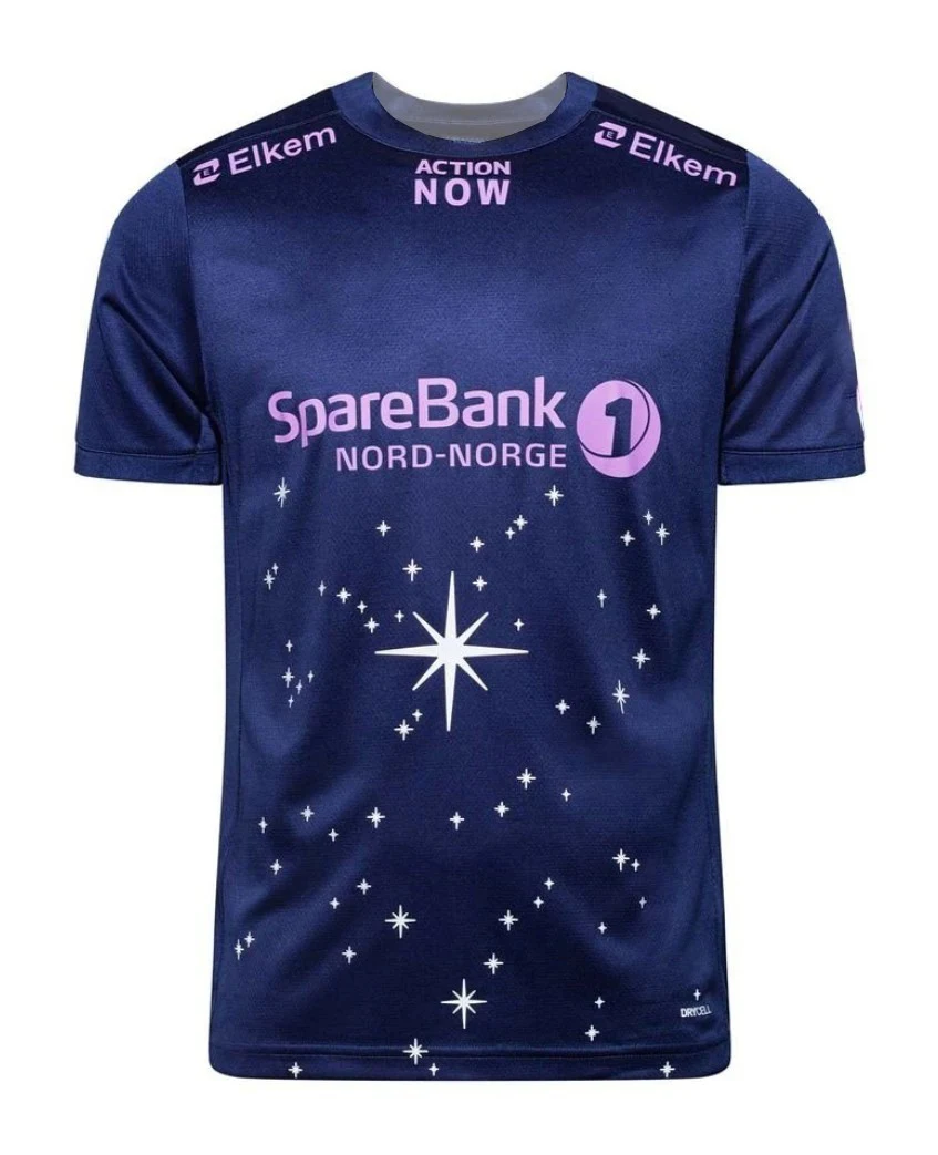 2025 الصيف للجنسين BodoGlimt جيرسي ثلاثية الأبعاد مطبوعة نادي كرة القدم الترفيه الرياضة سريعة الجافة الشارع تنفس حجم كبير تي شيرت #1