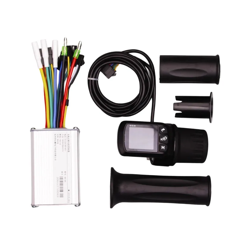 

24V-48V 250W/350W Electric Bike Scooter LCD Throttle Controller Kit, S6-55/S6-65 Lithium Motor Controller for E-Bike/Scooter