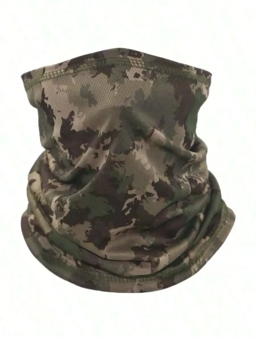 

4pcs Summer Outdoor Sunscreen Neck Gaiter Multifunctional Headband Breathable Scarf Cycling Face Mask Quick Drying