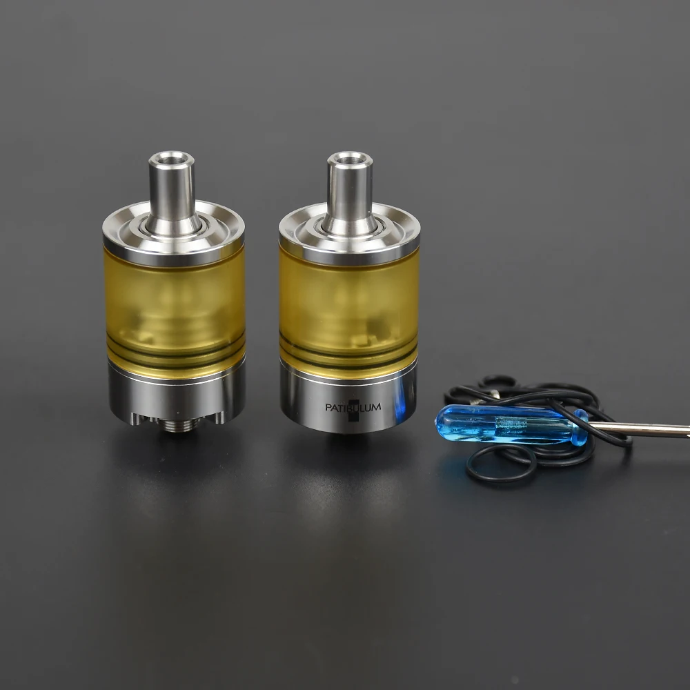 WOLFCOOLVAPE vape patibulum unleashed rta 22mm 316SS PEI 3.5ml vape tank Vaporizer rta single coil Atomizer replacement coil