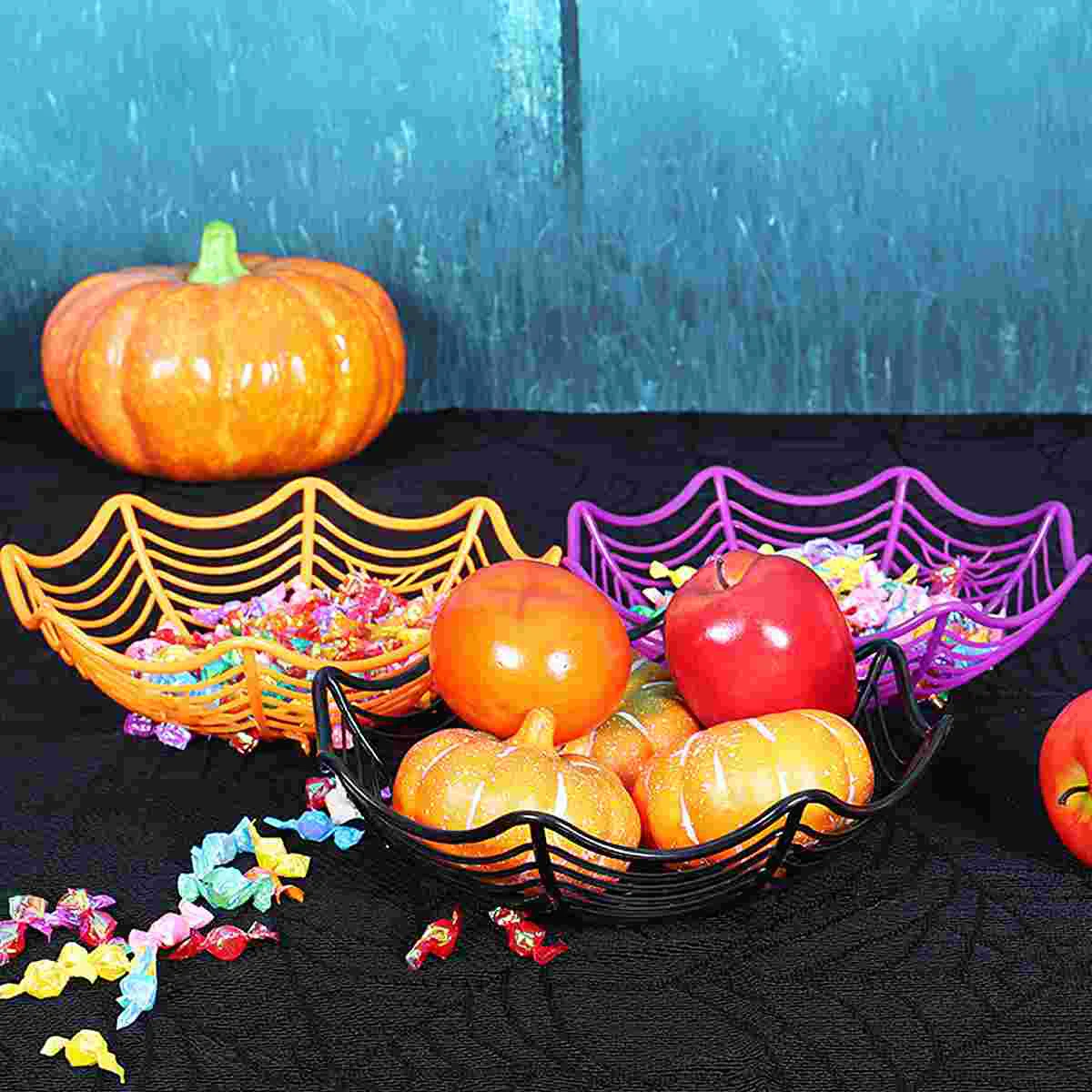 

Crawfish Basket Halloween Parties Fruit Party Supplies Food Storage Festive Tabletop Serving Tray Candy