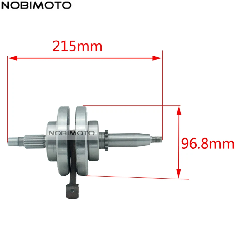 YX150 150CC Crank shaft yinxiang 150cc engine bent axle 150cc crank YX 150cc parts crankshaft 150cc crank axle