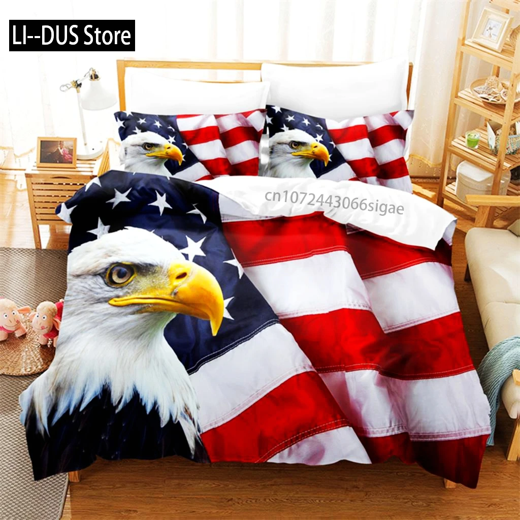 

Creative Flag Bedding Set Duvet Cover Set 3d Bedding Digital Printing Queen Size Bed Set Fashion Design