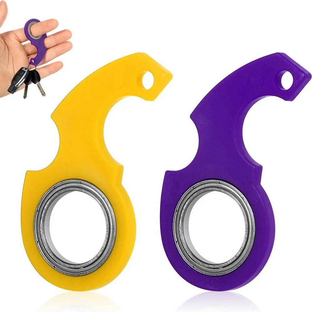 Fidget Spinner Stress Schlüsselanhänger Spielzeug Schlüsselhalter, Schlüsselanhänger Spinner, Spinner Stressspielzeug Metall Fidget Toys