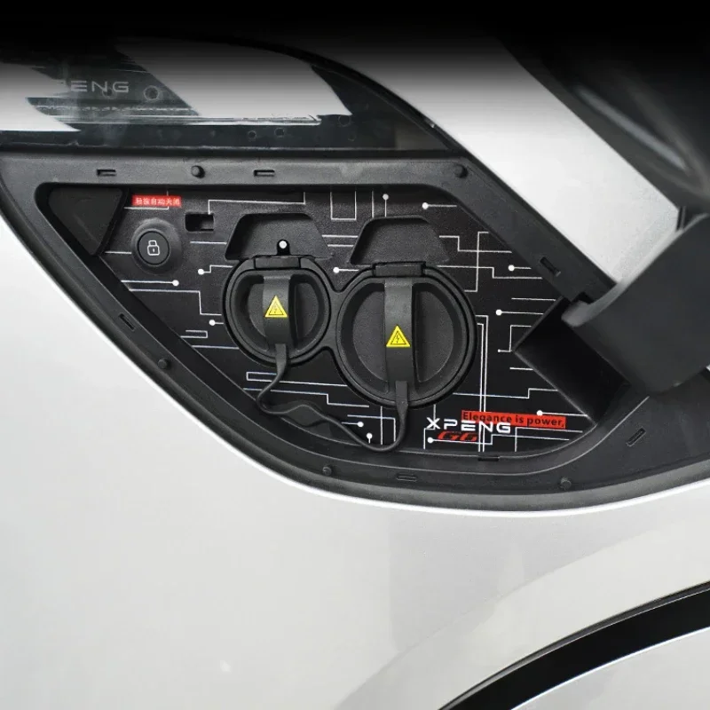 For Xpeng G6 Technology Wind Personalized Charging Port Creative Special Sticker Protection Modification Accessories Car Sticker