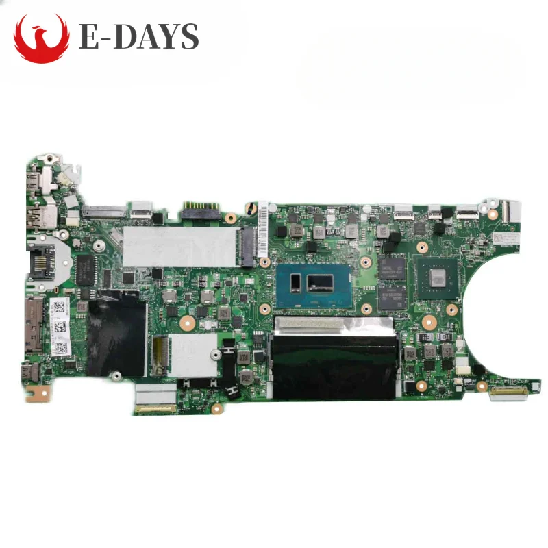 For Lenovo ThinkPad T480S Laptop Motherboard NM-B471 Mainboard with I7-8550U 8G RAM Geforce MX150 100% Tested Ok