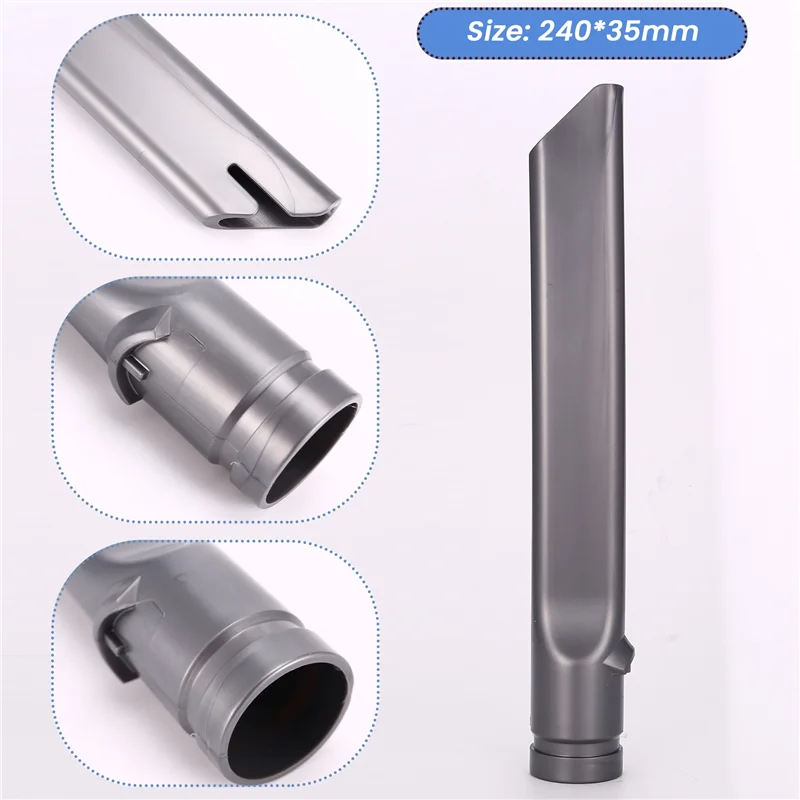 A94E-1PC Flat Suction Nozzle Head For Dyson Vacuum Cleaner Accessories Long Flat Suction DC35 DC45 DC58 DC59 DC62 V6 Brush Head