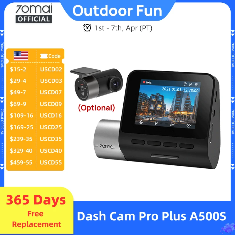 70Mai Dash Cam Pro …