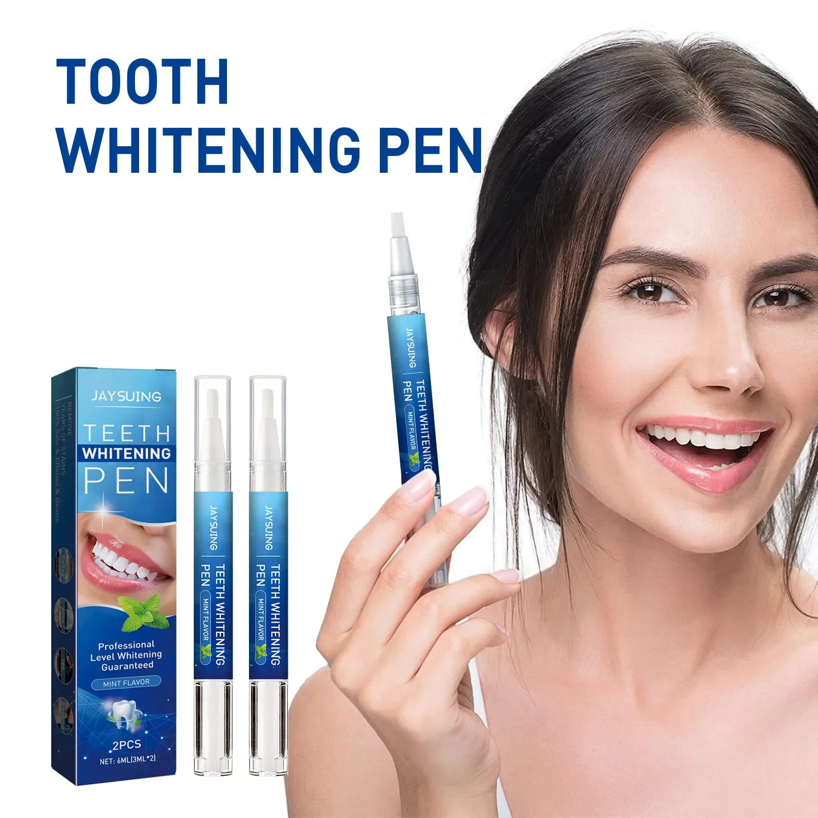 

Teeth Whitening Pen Serum Oral Care Tooth Whitener Painless Gum Therapy No Sensitivity Instant Stain Remover Teeth Bleaching Gel