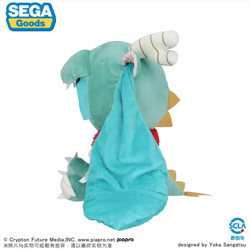 SEGA Original VOCALOID Hatsune Miku FuFu peluche 40cm Yuki Miku 2024FuwaPetit LL Kawaii Anime Collection peluche bambola giocattoli regali