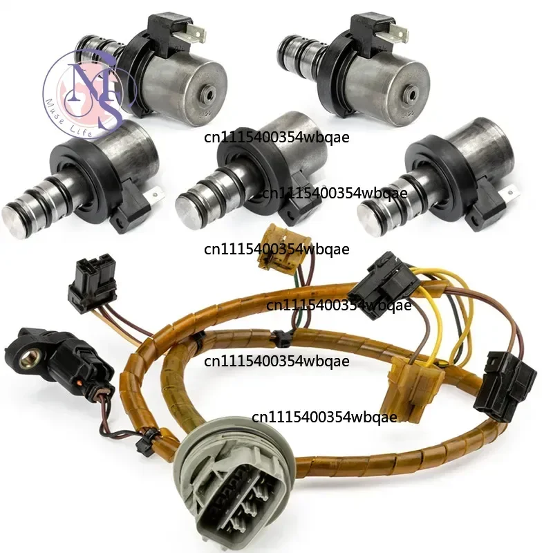 ZOCI-FOR-5Pcs Transmission Shift Solenoid Kit #F4A41 F4A42 F4A51 #46313-39051 Gearbox Control Repair Spare Replacement Part