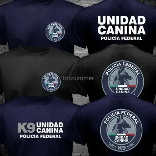 New Mexico Police Policia Federal K9 Dog Unit Unidad Canina T-Shirt