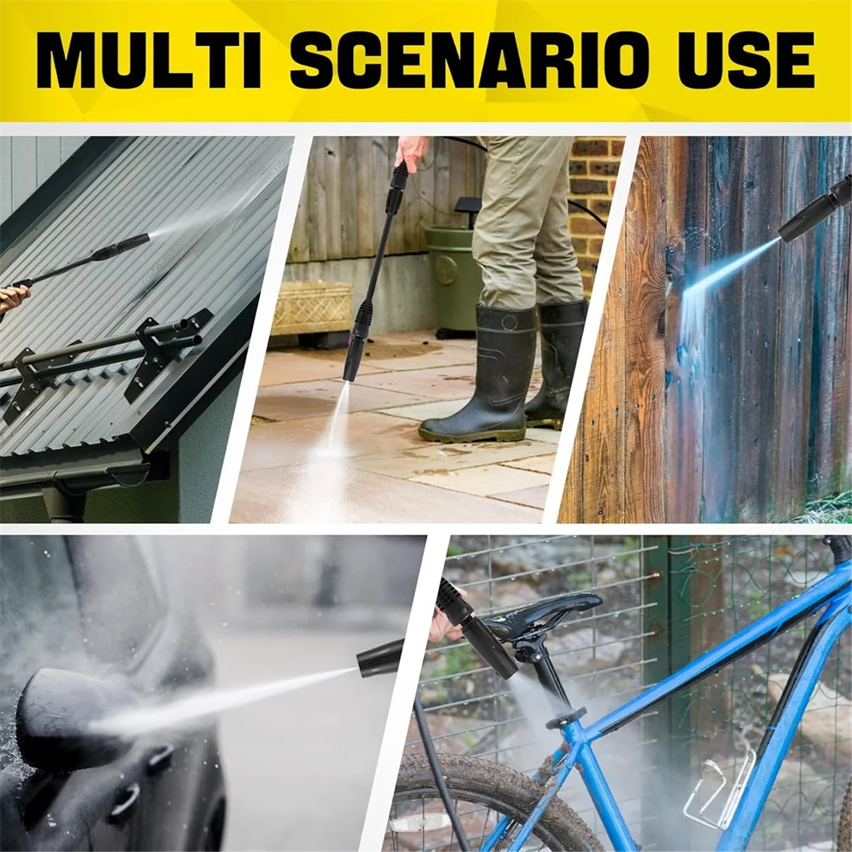 

Комплект мойки высокого давления 2175 фунтов на квадратный дюйм, замена мойки высокого давления, подходит для быстросъемной системы шланга K2-K7