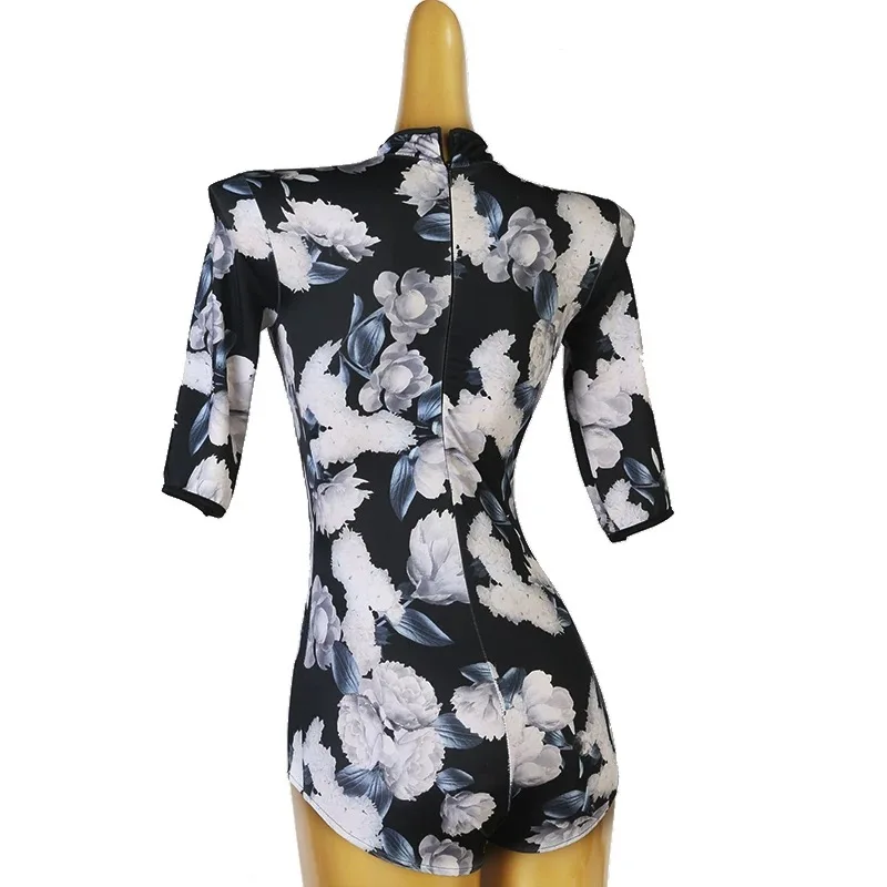 Abbigliamento da Ballo per Adulti, Stampa Avanzata, Smoking per Danza Latina, Valzer, Flamenco