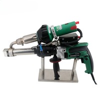HLTE-R100 Handheld Plastic Extruder,Hot Air Plastic Extruding Welder,Extrusion Welding Gun,for PP/PE Pipe,water Tank,geomembrane
