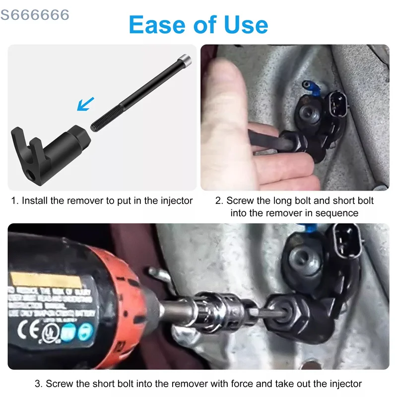 

Инструмент для снятия дизельного топлива Ford 6,7 л Powerstroke 3418 для F-250 F-350 F-450 F-550 2011-2018, замена автомобильных аксессуаров тоже