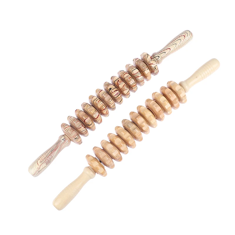 

Деревянный терапевтический массажер, роликовый массажер для триггерной точки, палочка для фасции, целлюлита, мышц и живота, тело, облегчение мышц живота