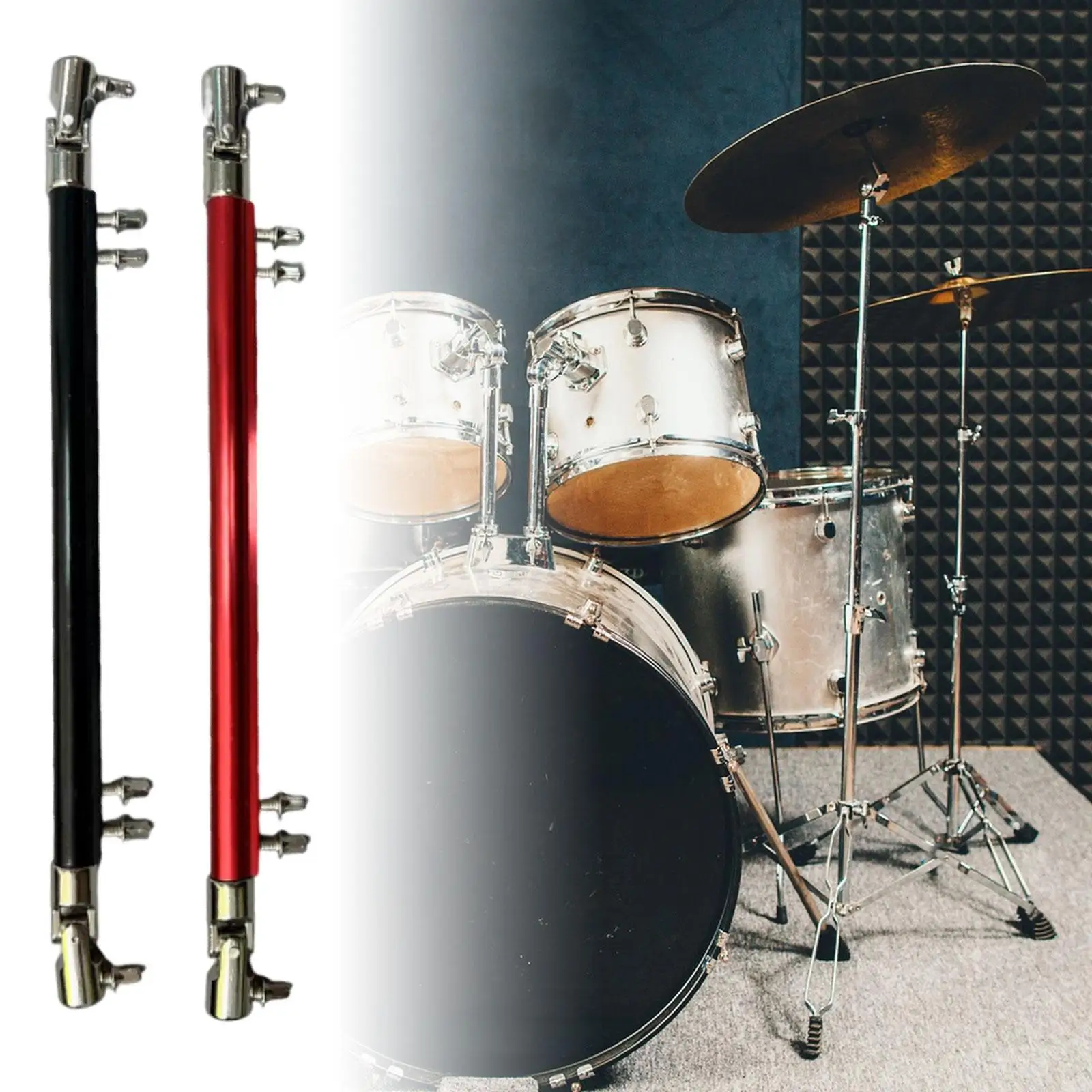 Double Bass Drum Pedal Drive Shaft Tight for Drum Kits Exercise Accessories