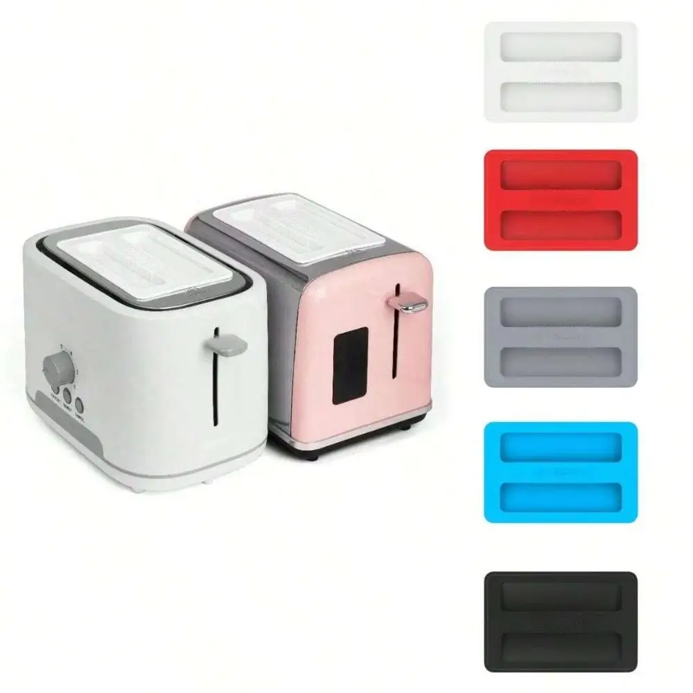 Silicone Toaster Dust Cover Dustproof Universal Breakfast Machine Cover Soft Toaster Upper Lid